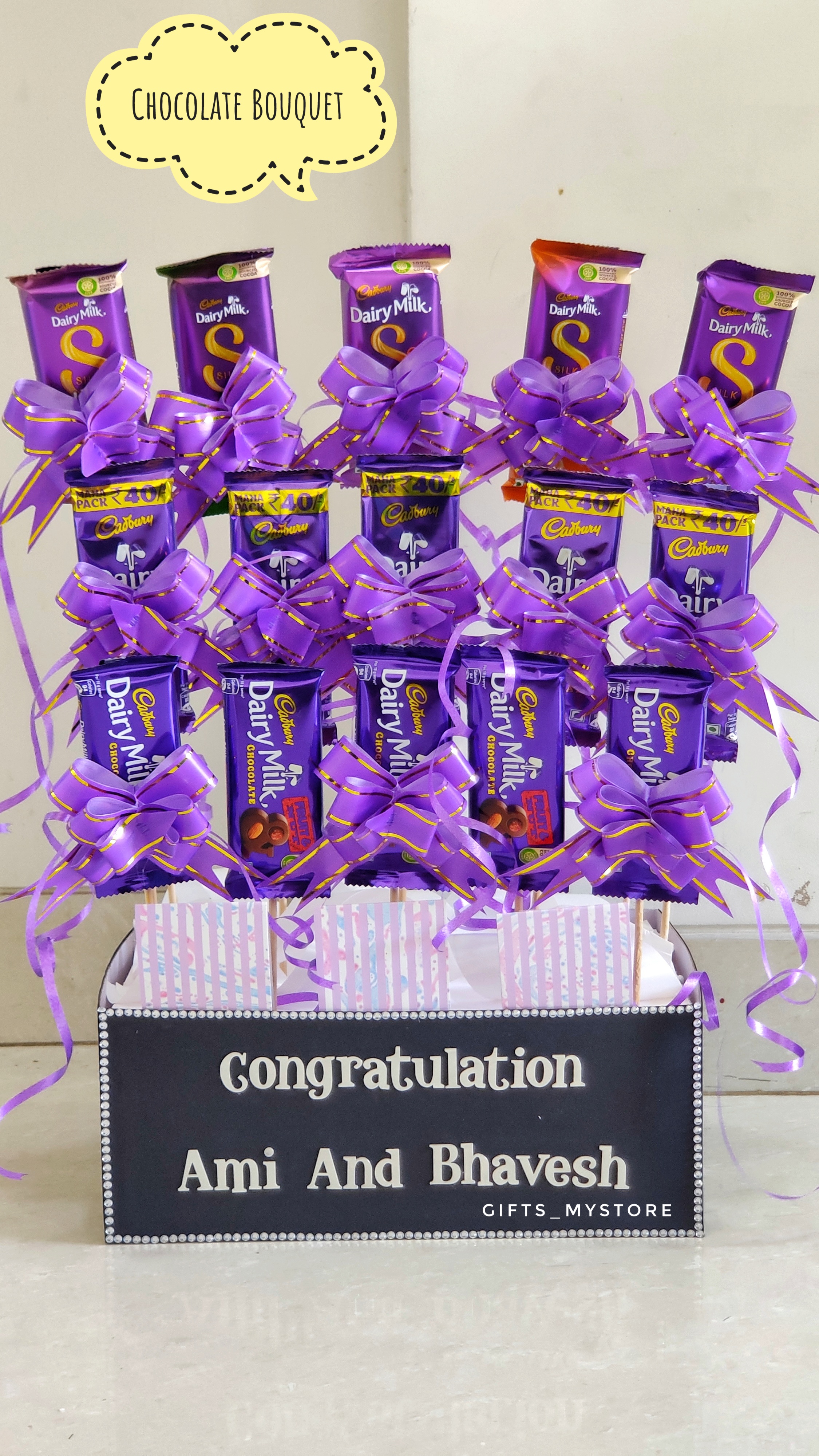 DAIRY MILK CHOCOLATE BOUQUET